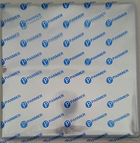 Fundas transparentes de PVC cosidas de calidad prémium para discos de vinilo de 30 cm, paquete de 10