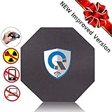 ✅ VERSÁTIL Y FÁCIL DE USAR: Este dispositivo de protección es pequeño y compacto. Ponlo en tu bolsillo, monedero o billetera o deslízalo en tu carpeta para llevarlo a donde quieras. ¡Es un neutralizador de radiaciones EMF portátil!