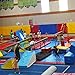 CORECISE Gymnastics Bar Pad Protective Sleeve for Gymnastics Bars, Uneven Bars or Parallel Bars (1.5 INCH, Purple)