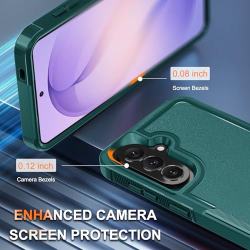 RMOCR Case for Samsung Galaxy A57 5G Phone with Screen Protector,Dark Green by RMOCR - Used condition - Image 7