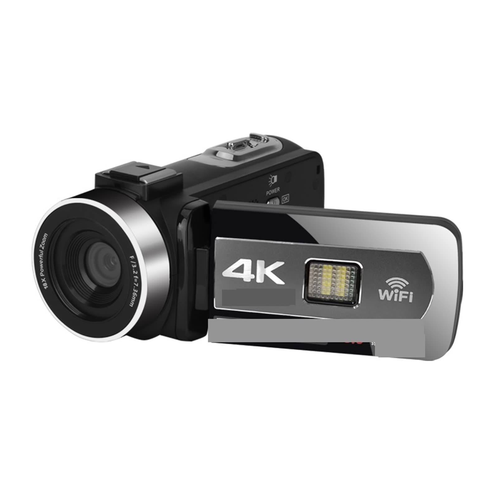 Cyfrowa kamera wideo 48MP 4K cyfrowy aparat fotograficzny do fotografii Vlog wideo kamera cyfrowa transmisja na żywo kamera internetowa automatyczne ustawianie ostrości kamera Uchwyć każdą chwilę w ży