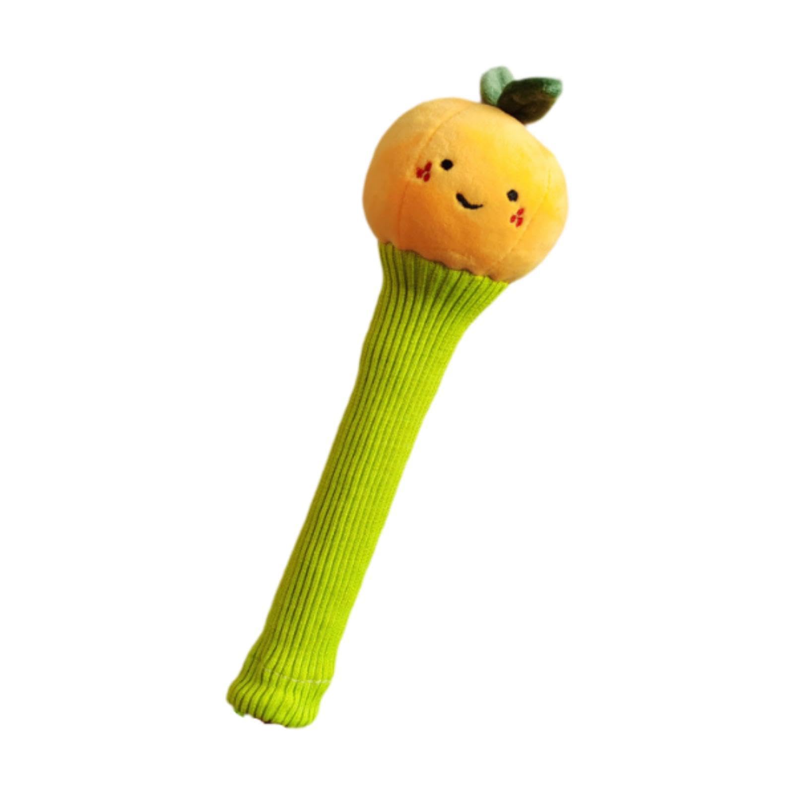 SAZ DEKOR Cute Doll Badminton Racket Handle Cover Practical Game Tennis Grip Protector Orange-image-25