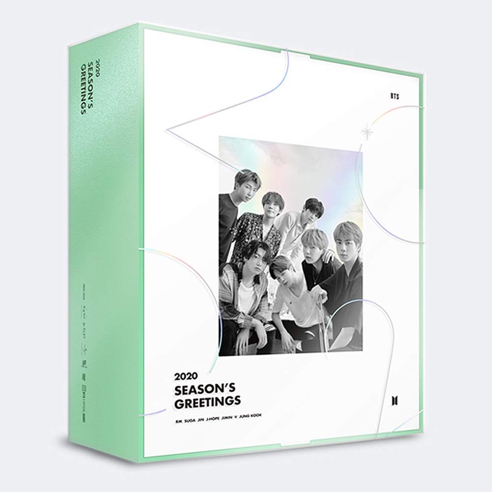 K-POP BTS - 2020 Season's Greetings incl. DVD, Desk Calendar, Ring Diary, ID Photo Set, Mini Poster 