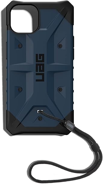 URBAN ARMOR GEAR UAG iPhone 13 Pro Max [6.7-inch Screen] Case, Pathfinder Mallard & Paracord Lanyard Adjustable Wrist Strap, Black