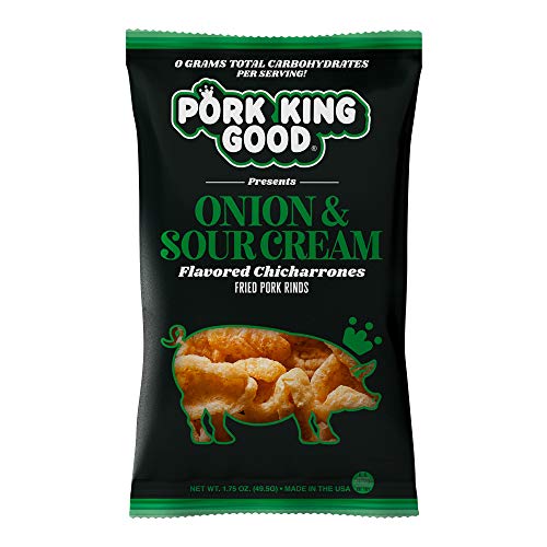 Pork King Good Pork Rinds Variety 6 Pack (Chicharrones) Keto Snacks #TOP2