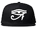 Kings Of NY Eye of Horus Egyptian Snapback Hat Cap Black
