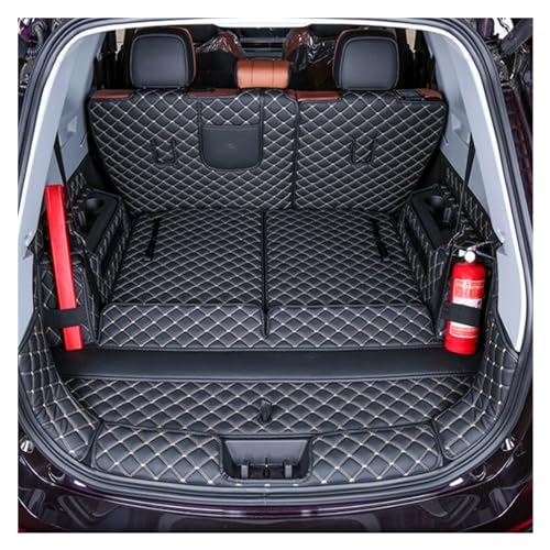 Tapis de coffre pour Chery Tiggo 8 Pro Max 2022-2023 en cuir noir