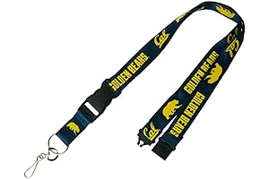 UC Berkeley Golden Bears Key Chain Lanyard Blue
