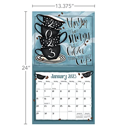 Langcoffee2023wallcalendar  Urban Country Home Decor Lang coffee 2023 wall calendar  urban country home decor