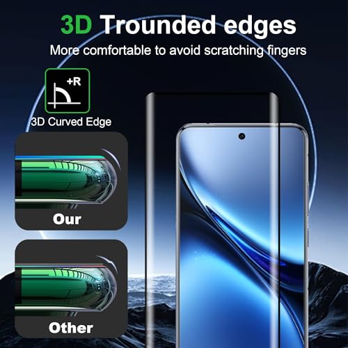 Image of PreCure UV Tempered Glass Screen Protector for Vivo X200 Pro, 4 Pack (2 Screen + 2 Camera Protection), 9H Hardness, Anti-Scratch, HD Clarity