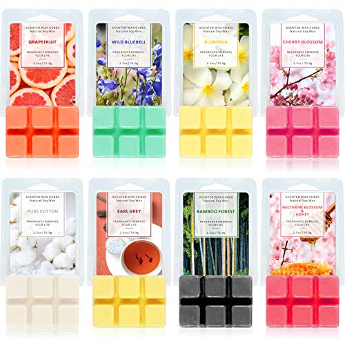SCENTORINI Scented Wax Melts, Wax Cubes, Scented Soy Wax Melts, Wax Melts for Wax Warmer