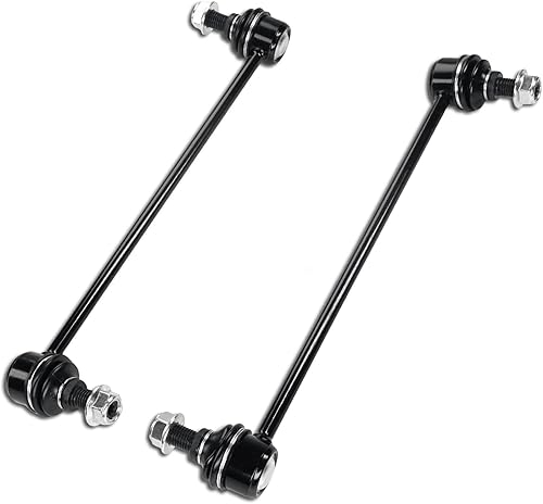 Enlaces de barra estabilizadora, repuesto para K750188 K750189 estabilizador delantero kit de enlace de extremo de barra estabilizadora compatible