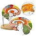 2025 New Human Brain Model for Neuroscience Teaching with Labels 1.5 Times Life Size Anatomy Model for Learning Science Classroom Study Display Medical Model,9 Colors to Identify Brain Functions