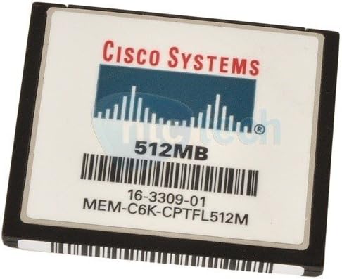 Cisco MEM-C6K-CPTFL512M 512MB CompactFlash Card
