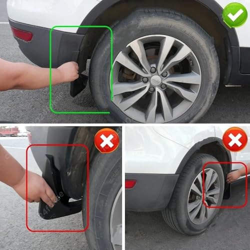 Guardabarros para Mitsubishi Eclipse Cross 2017-2024: Protección original de coche 6