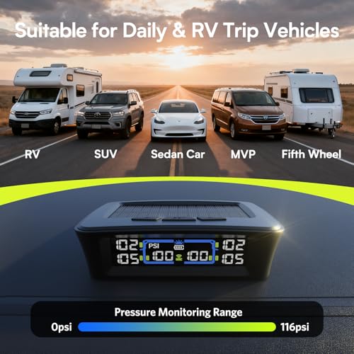 Tymate TM12 RV Tire Pressure Monitoring System