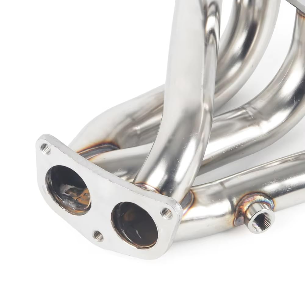 Auto- Auspuffkrümmer FÜR CIVIC 88-00 FÜR CRX FÜR DEL FÜR SOL FÜR SOHC D16 D-SERIE RACING MANIFOLD AUSPUFF HEADER Auto-Auspuffrohr