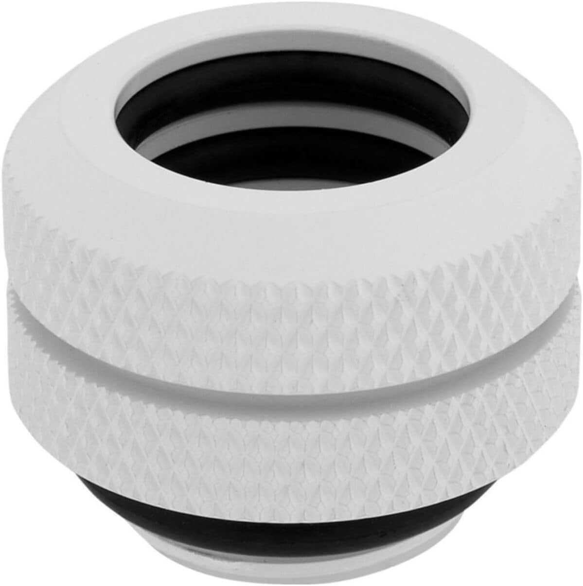 Hydro X Series, XF Hardline, 12mm OD Fittings, Four Pack 12mm Hardline Fitting White