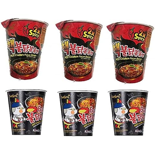 Sam Yang Spicy Ramen Cup 70Gm6Pack