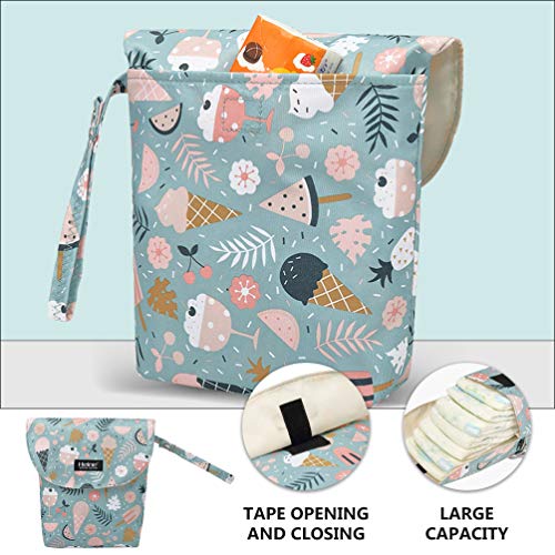 STOBOK Organizador de Fraldas de Bebê Bolsa de Armazenamento de Fraldas Pendurada Reutilizável Bolsa