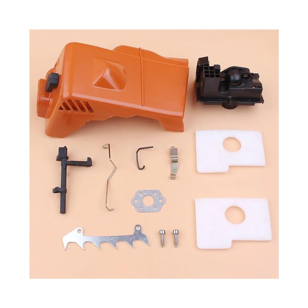 Kit de Varilla de Eje de Punta de Parachoques de Filtro de Aire de Cubierta Superior for MS180 MS170 018 017 MS 180 Piezas de Repuesto Motosierra de Gasolina Motosierra Piezas de Repuesto