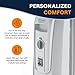 DeLonghi Oil Filled Radiant Heater, 1500W Electric Space Heater - Quiet and Portable with Anti-Freeze Function and Safety Features, TRH0715