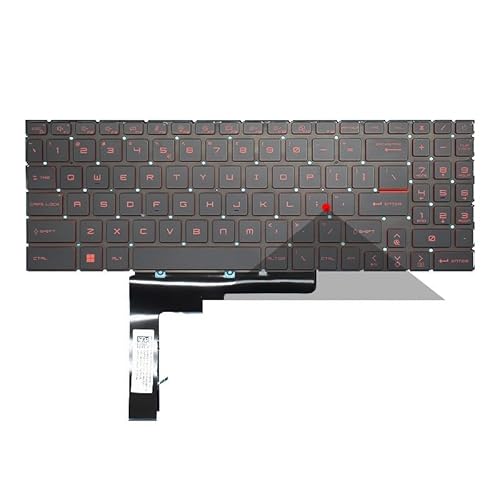 FDMOZRE Tastiera per Laptop MSI Katana GF66 GF76 GL76 GL66