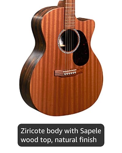 Amazon.com: Martin GPC-X2E Ziricote Acoustic-electric Guitar