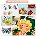 Ftumertly 40 Sheets Colored Cardstock, 20 Assorted Colors 180gsm/65lb Card Stock Paper 8.5 x 11 Card Stock Colored, Colorful Cardstock Paper for Crafting, Christmas DIY Card Making, Scrapbooking