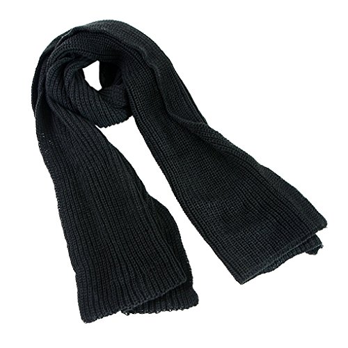 Liebespaar Strickschal Lang Warm Grobstrick Halstuch Oversize einfarbig Winterschal Schlauchschal Loopschal 190 x 35cm