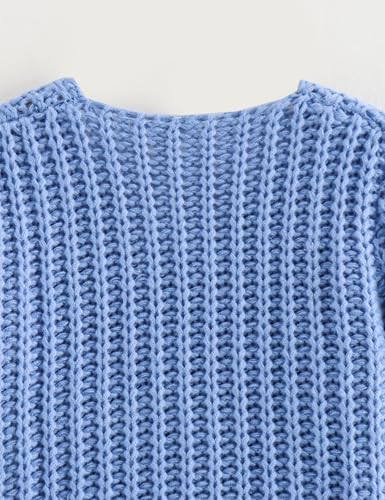 Cardigan Sweaters for Women Sweaters Womens Knit Cardigan Long Sleeve Open Front Button Down Jacket with Pockets3