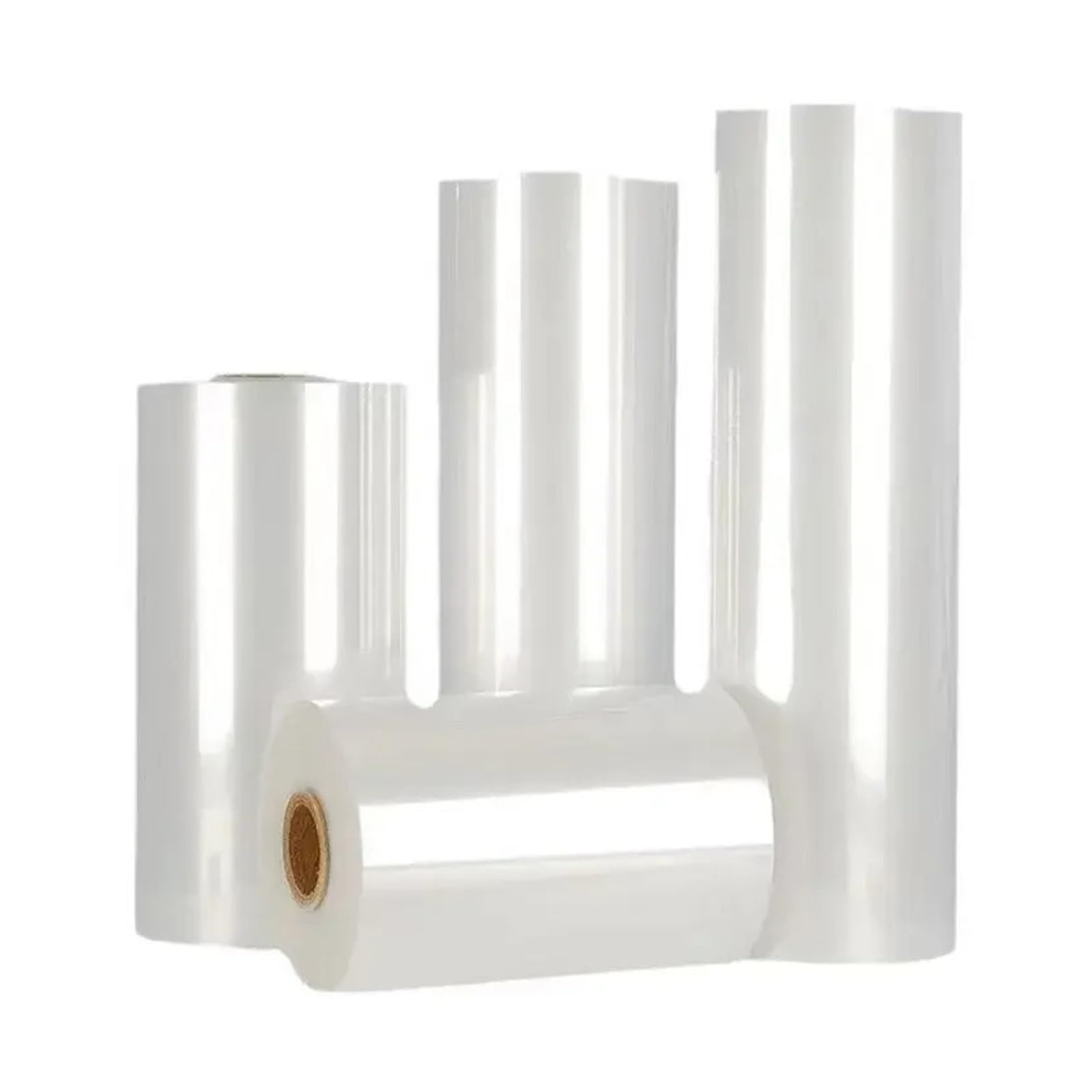 Heavy Duty Pallet Wrap, POF Shrinkable Cylindr Membrane Heavy Duty Pallet Shoe Cosmetics Food Packaging Films(Width 45cm,1.5kg)