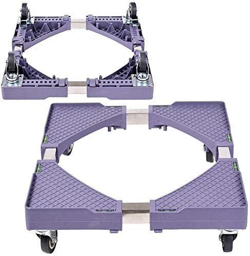 Ruedas para Lavadora, Ruedas para Lavadora, Rodillos para electrodomésticos, Rueda móvil Universal, Soporte para refrigerador, Base Antideslizante, Resistente a Golpes, A Prueba de