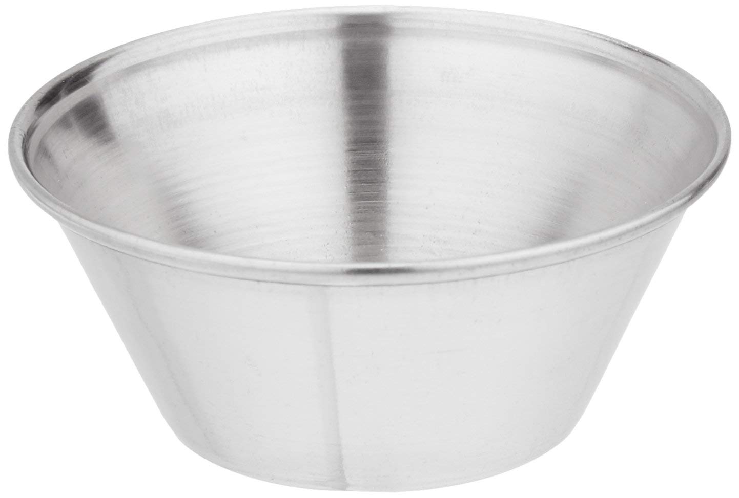 Update International SC-15 1.5 Oz. Stainless Steel Sauce Cup - Dozen