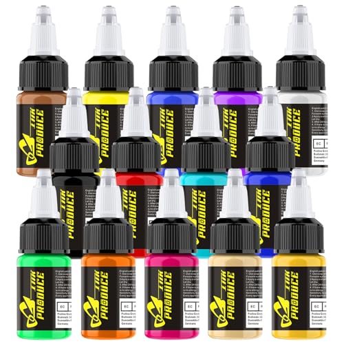 Professional Tattoo Ink for Human Skin Tattoo Ink Set 14