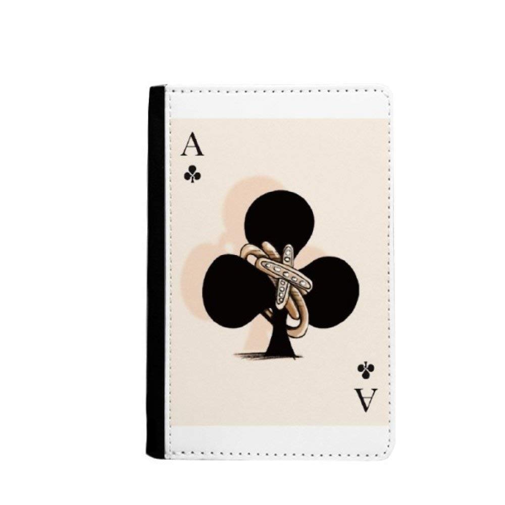 Porte-cartes motif club de golf aux finitions soignées et au design épuré