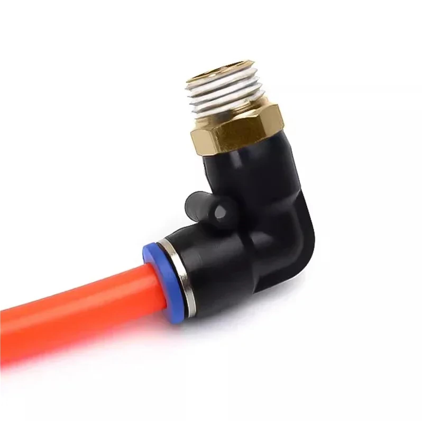 500 connettori pneumatici per aria PL 4/6/8/1012 mm filettatura 1/8 1/4 " 1 cm 0,5" trachea gomito raccordi per tubi flessibili raccordi rapidi (PL4-M5)