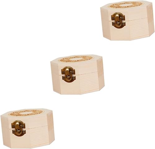 Miniatura 1 de Zerodeko Caja de regalo de 3 piezas, cubierta de ventana, caja de joyería, bandeja de ladrillo para tartas de té, organizador de joyas, estuche de