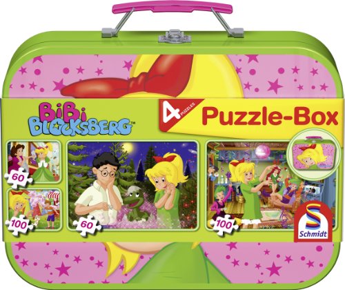 Bibi Blocksberg. Puzzle-Box 2 x 60, 2 x 100 Teile