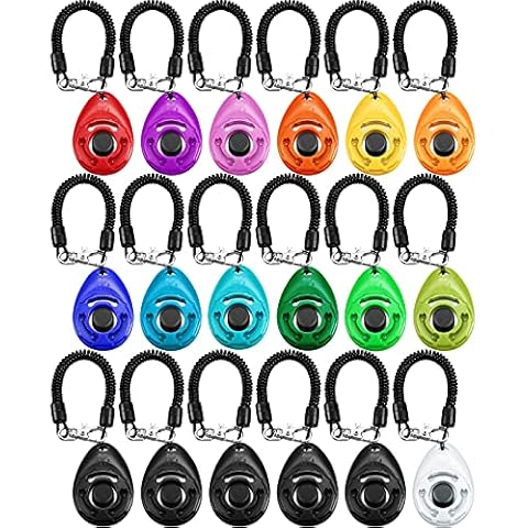 Frienda 18 Pieces Dog Training Clicker Cover