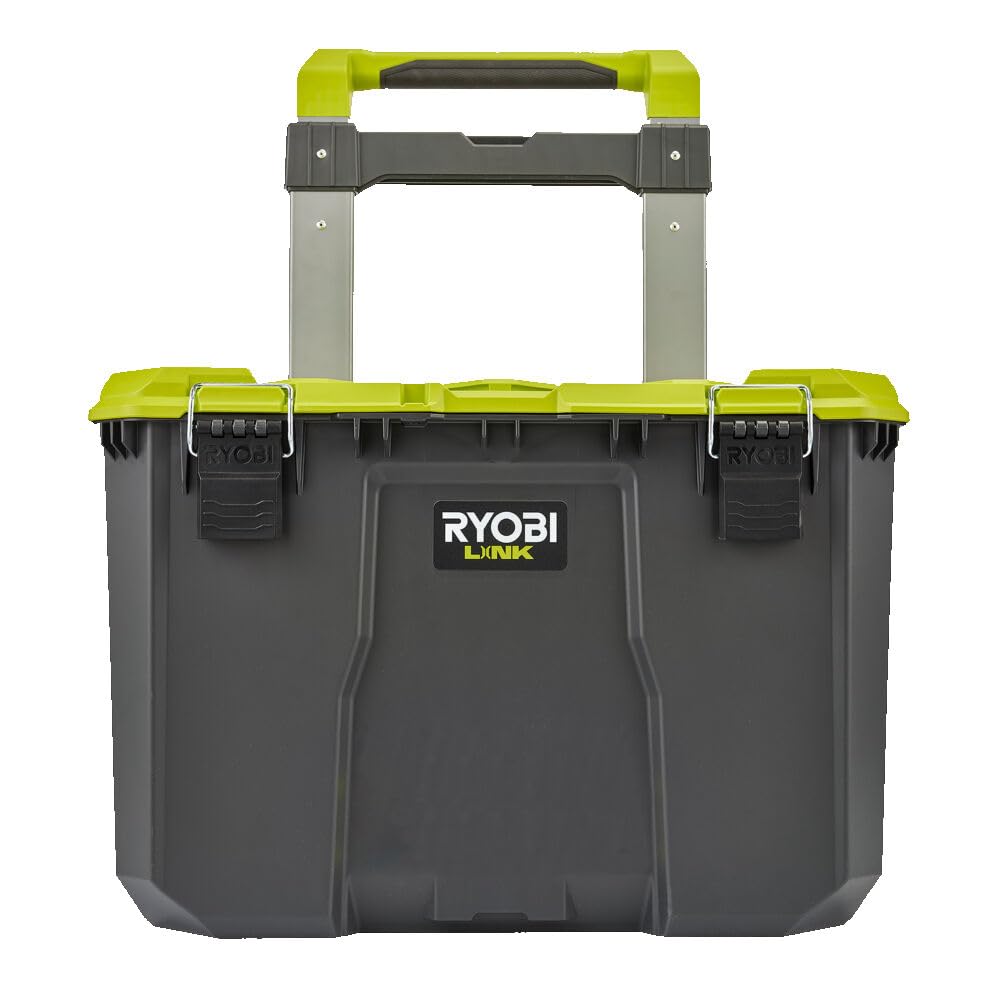 Ryobi - Caja de herramientas con ruedas (66,5 L) - Syteme LINK - RSL201