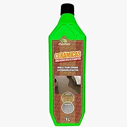 LIMPA CERAMICAS DESINCRUSTANTES 1LT MAXBIO POS OBRA LIMPEZA PESADA IDEAL PISO ANTIDERRAPANTE