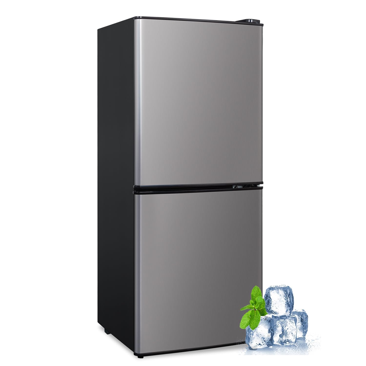 4.2 Cu Ft Mini Fridge with Freezer for Bedroom Small Fridge Refrigerator