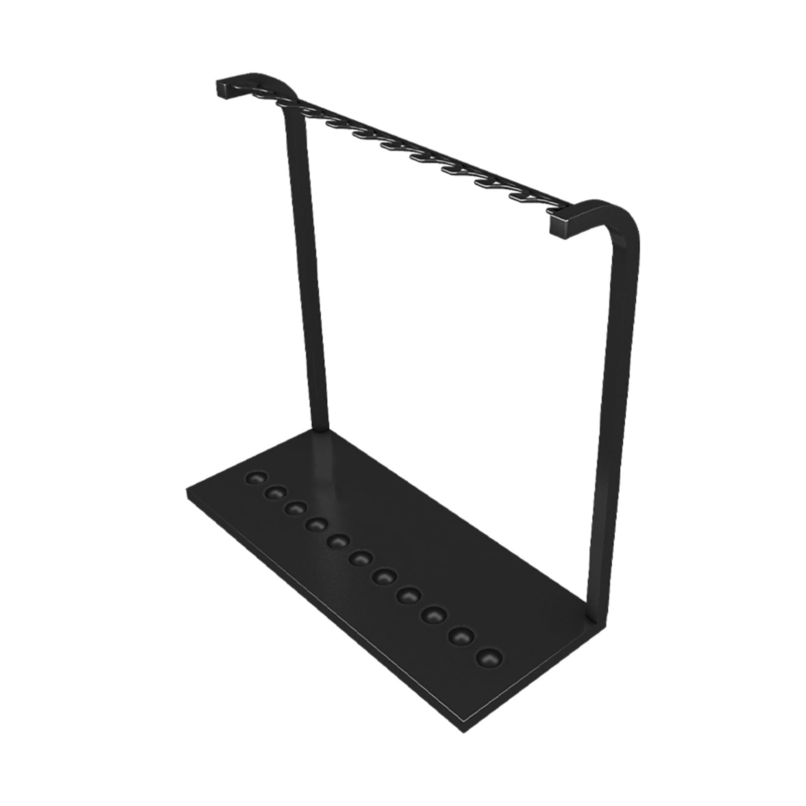 ZFUCMAYL Iron Billiards Pool Stick Holder,Floor-standing Billiard Cue Racks for 11 Sticks,No Installation Required,for Gymnasiums(Black)