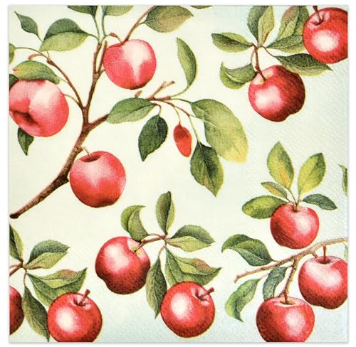 Gift Boutique 100 Apples Cocktail Napkins...