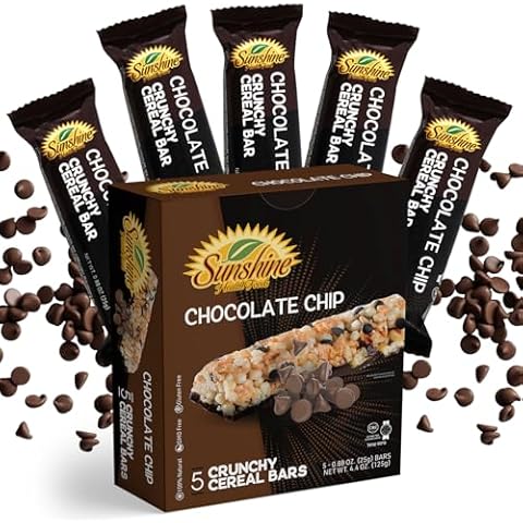 Sunshine Crunchy Chocolate Chip Bars Cover