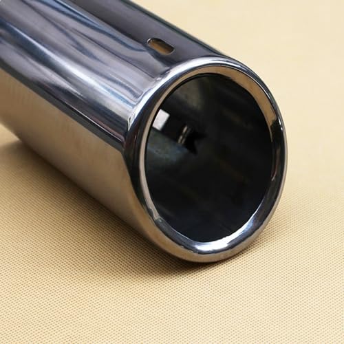 Tubo de escape del automóvil Q3 con acabado premium de cubierta de titanio negro 2