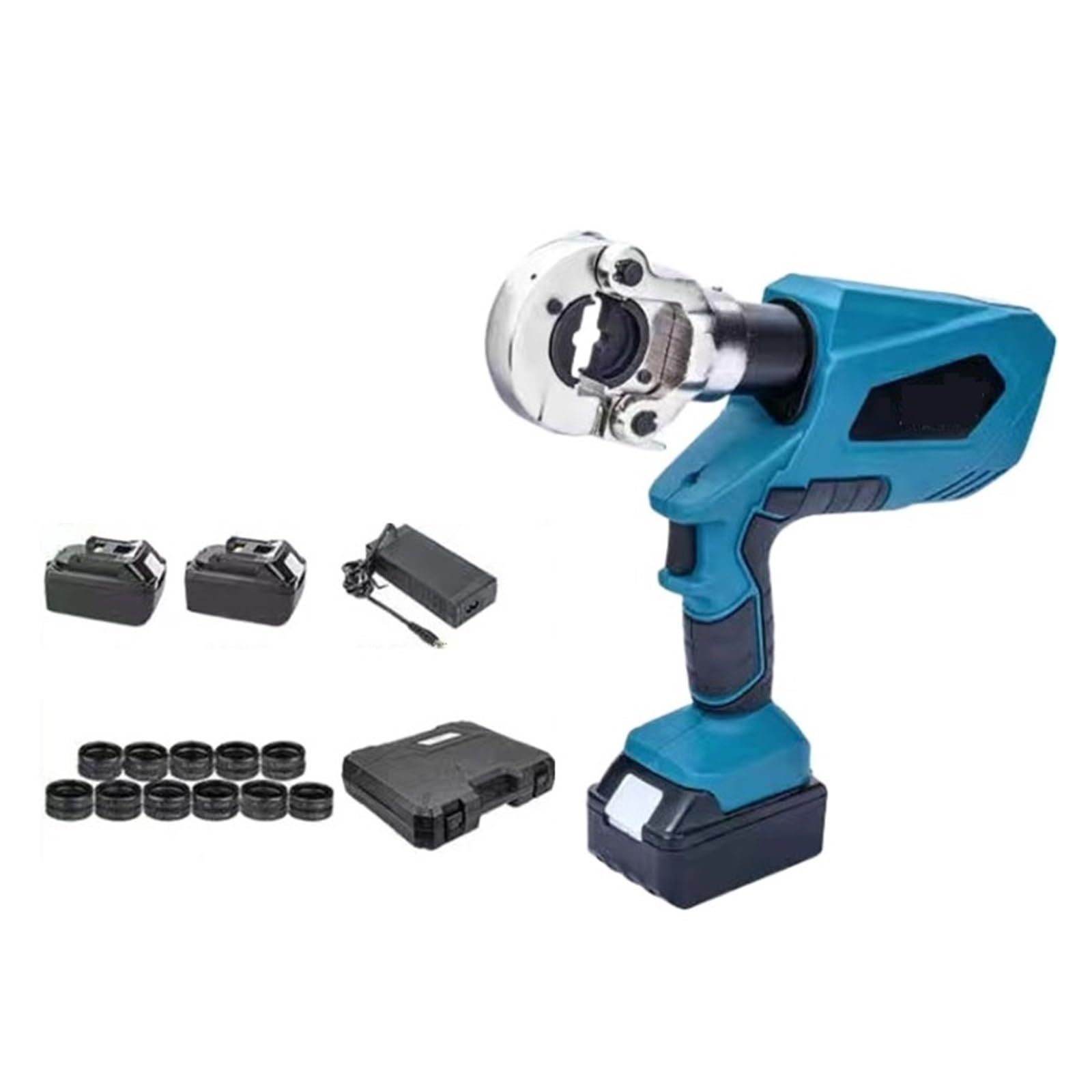 Smtyxs One Color Ez-300/Ez-400 Rechargeable Hydraulic Pliers Electric Crimping Charging Tool Secure Crimping(Ez-300)