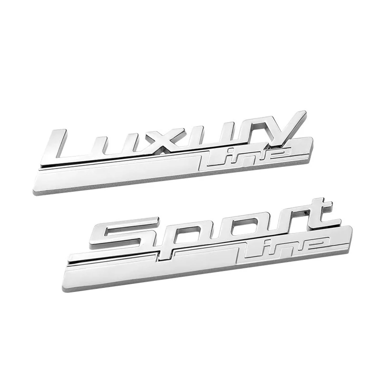 NIBOTT Badge 3D ABS Brillant 520i 520d Pour BMW E60 E39 F10 F11 E61 F07 G30 - Logo Coffre Arrière Chrome