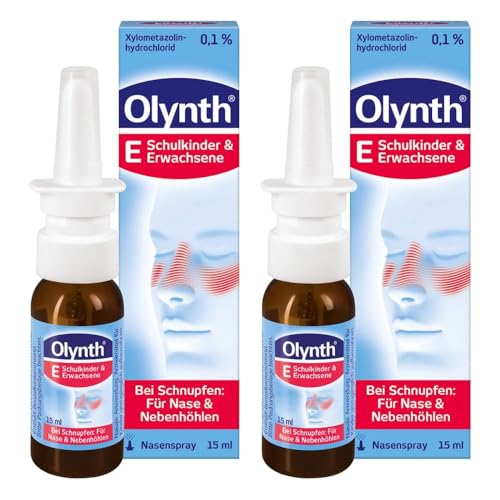 OLYNTH 0 1% für Erwachsene Nasendosierspray Doppelpackung (2x15ml)
